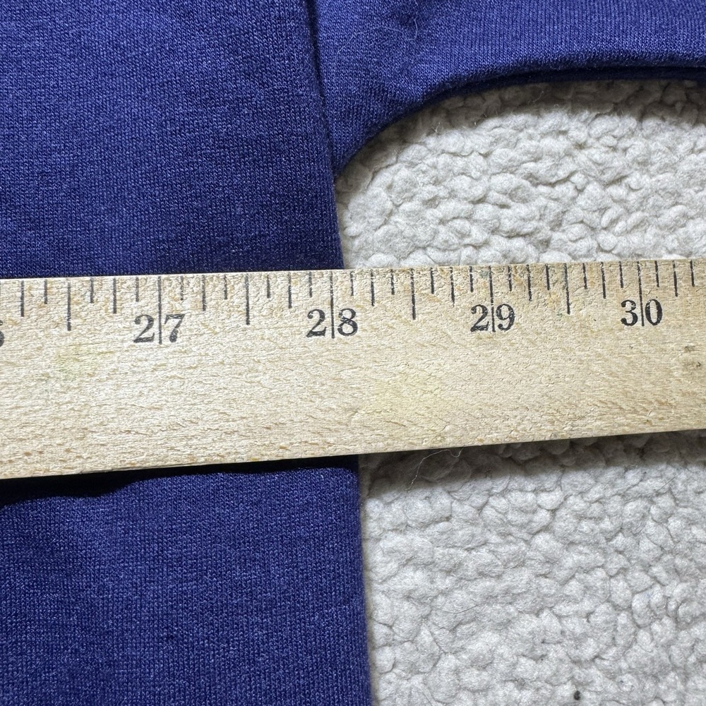 Spanx Sweatshirt Womens 1X Blue Dolman Sleeve Oversized Relaxed Boyfriend Top - Picture 11 of 12